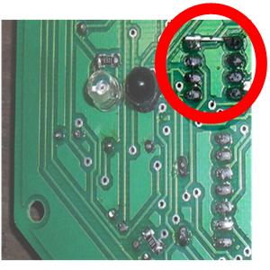 Qu-Bot Line following sensors Switching short