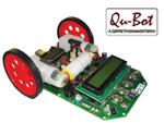 Best autonomous Robot in India for beginners Qu-Bot web white icon, autonomous robot, programming robot