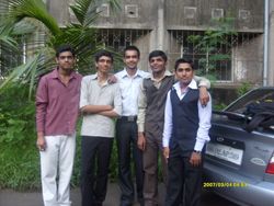 Live-wire and Tentacles, Combo Robotics workshop 
						by Techno Gravity Solutions at UMIT, Santacruz, Mumbai with CSI-2010-11